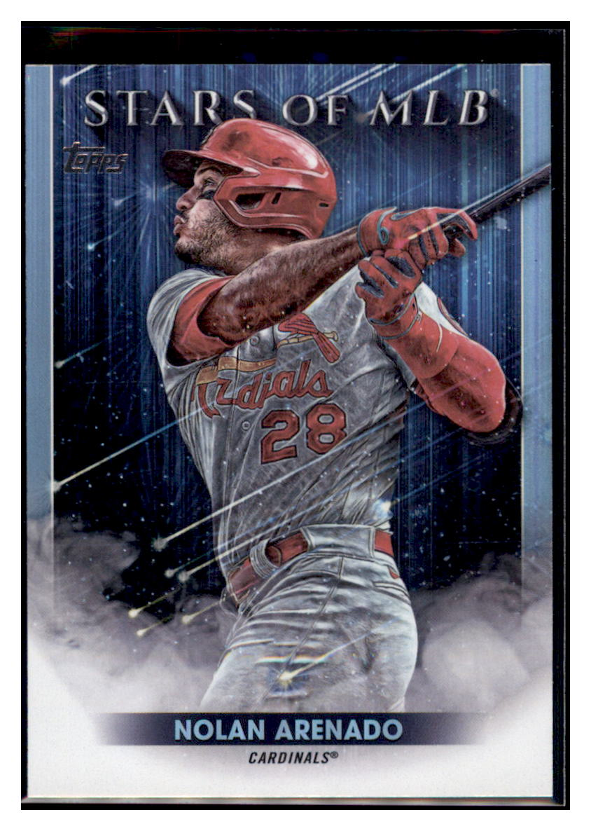 2022 Topps Nolan Arenado Stars of the MLB St. Louis Cardinals #SMLB-25 Baseball
  card   BMB1B simple Xclusive Collectibles   