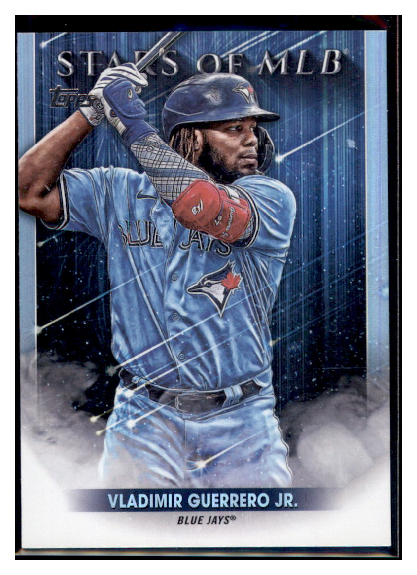 2022 Topps Vladimir Guerrero Jr. Stars of the MLB Toronto Blue Jays #SMLB-22 Baseball
  card   BMB1B simple Xclusive Collectibles   