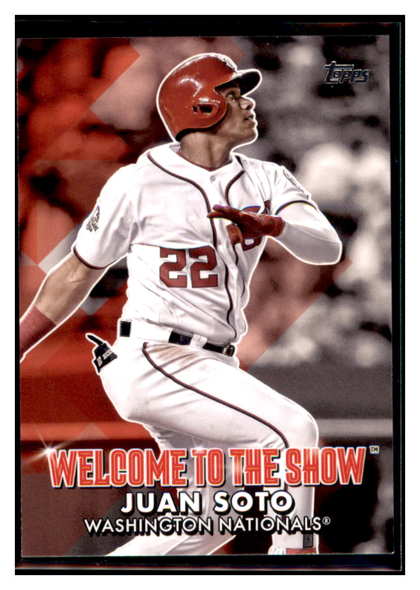 2022 Topps Juan Soto Welcome to the Show #WTTS-11 Baseball card   BMB1B simple Xclusive Collectibles   