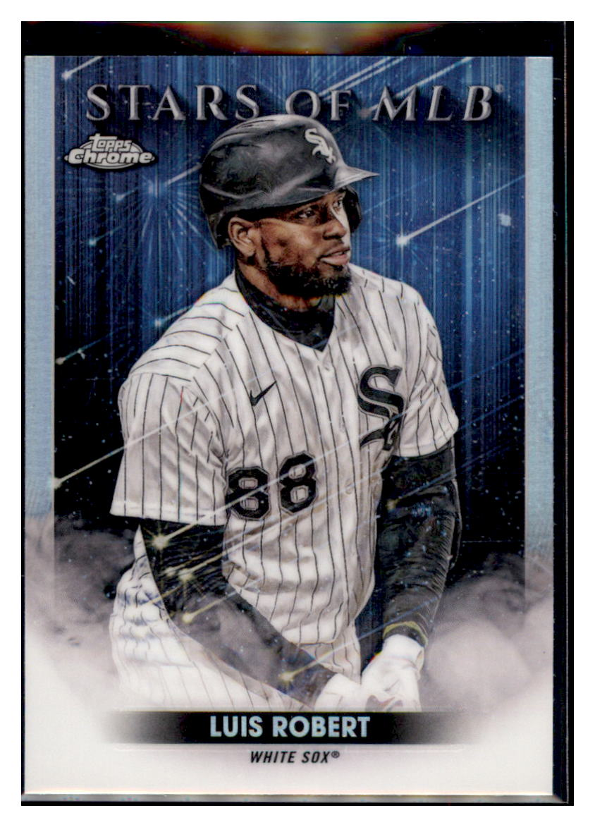 2022 Topps Luis Robert Chicago White Sox Stars of the MLB #SMLBC-6 Baseball
  card   BMB1B simple Xclusive Collectibles   