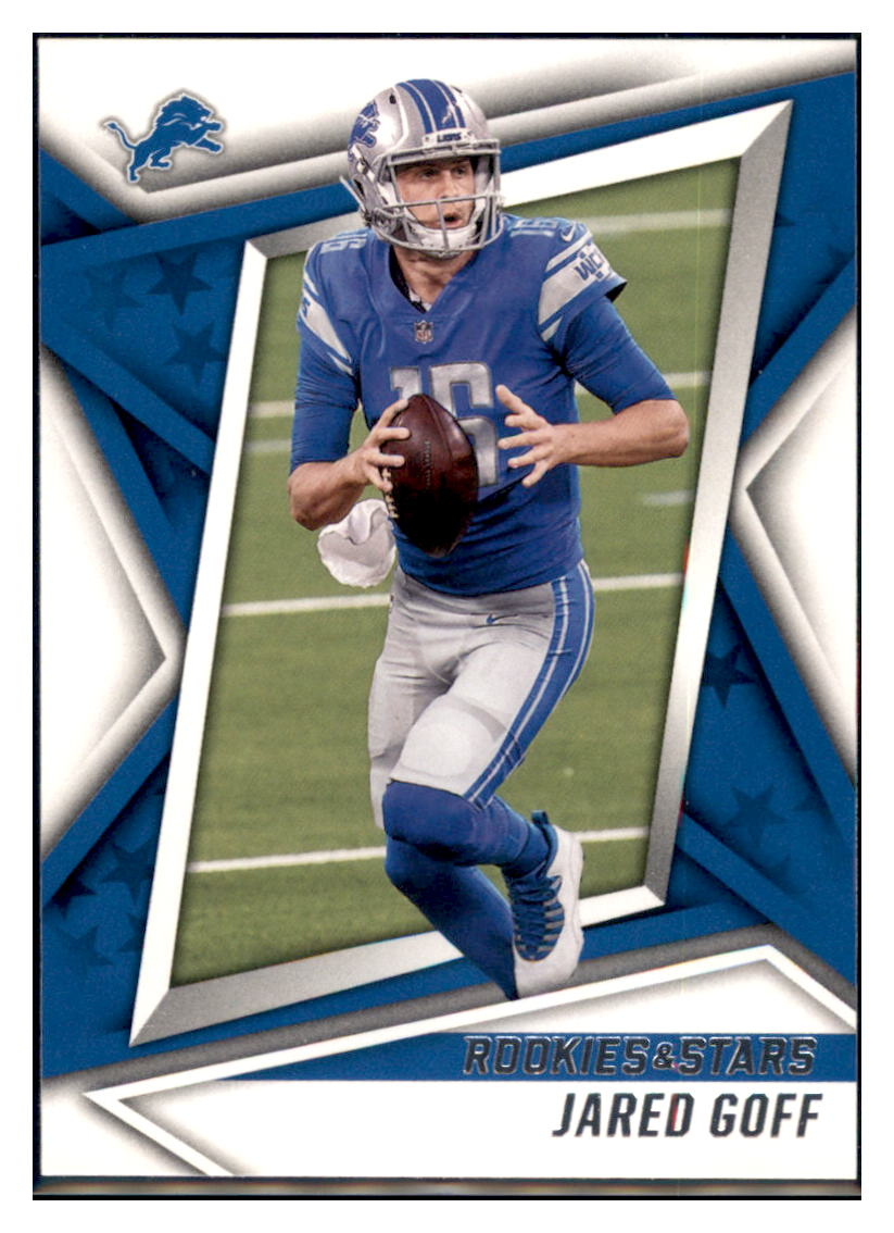 2021 Panini Rookies and Stars Jared Goff Detroit Lions #33 Football card   BMB1B simple Xclusive Collectibles   
