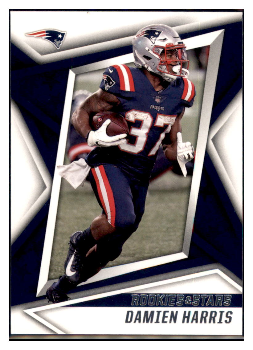 2021 Panini Rookies &amp; Stars Damien Harris New England Patriots #97
  Football card   BMB1B_1a simple Xclusive Collectibles   