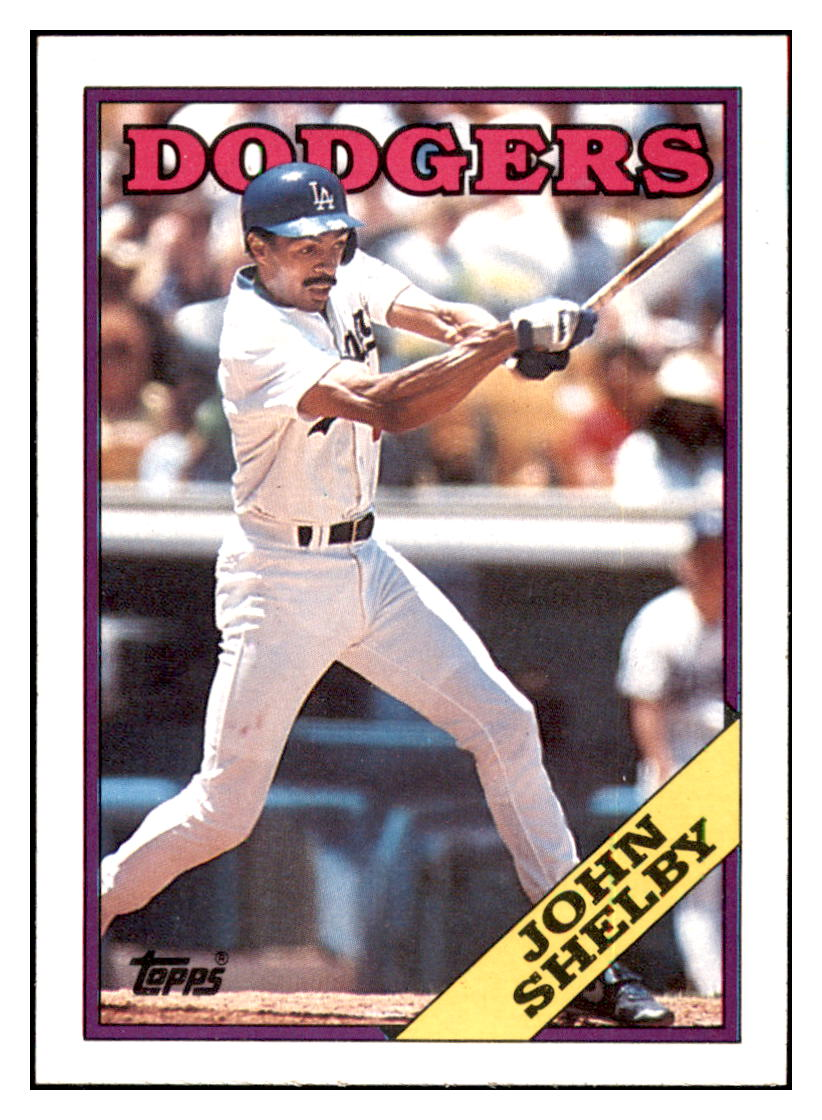 1988 Topps John Shelby Los Angeles Dodgers #428 Baseball
  card   BMB1B simple Xclusive Collectibles   