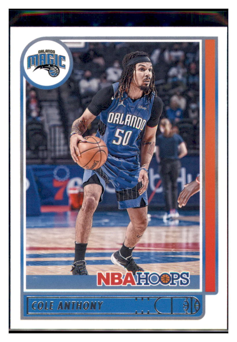 2021 Hoops Cole Anthony Orlando Magic #12 Basketball card   BMB1B simple Xclusive Collectibles   