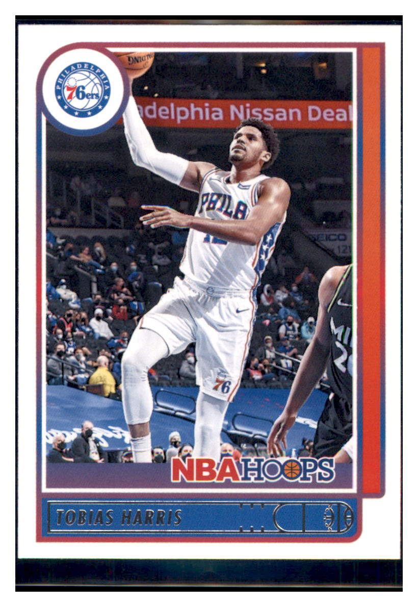 2021 Hoops Tobias Harris    Philadelphia 76ers #7 Basketball
  card   BMB1B simple Xclusive Collectibles   