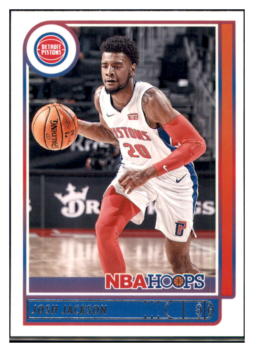 2021 Hoops Josh Jackson    Detroit Pistons #185 Basketball card   BMB1B simple Xclusive Collectibles   