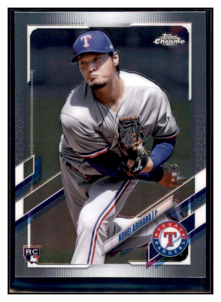 2021 Topps Chrome Update Kohei
  Arihara    Texas Rangers #USC68
  Baseball card   BMB1B simple Xclusive Collectibles   