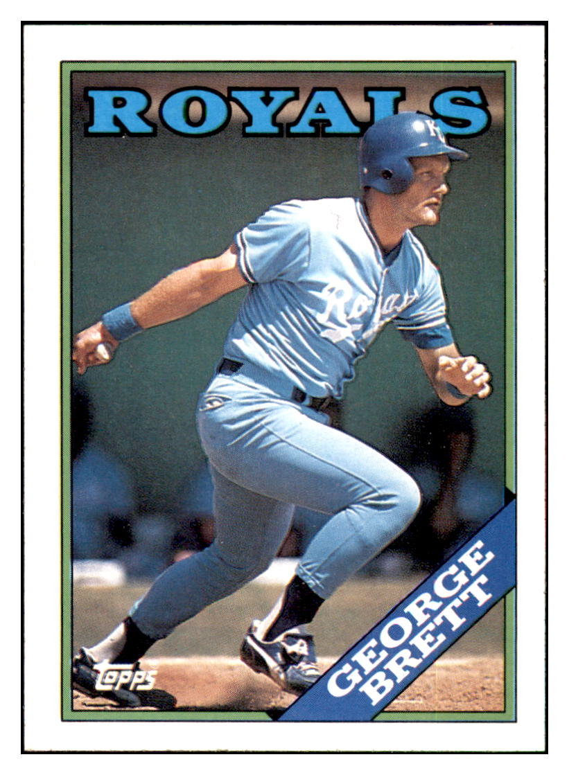 1988 Topps George Brett    Kansas City Royals #700 Baseball
  card   BMB1B simple Xclusive Collectibles   