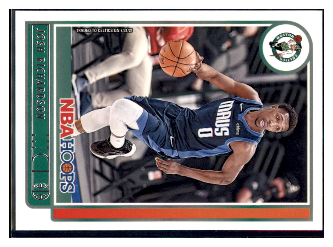 2021 Hoops Josh Richardson    Boston Celtics #92 Basketball card   BMB1B simple Xclusive Collectibles   