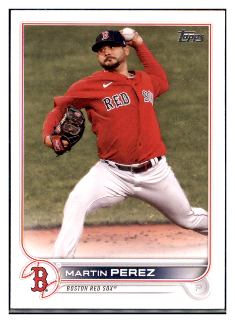 2022 Topps Martin Perez    Boston Red Sox #212 Baseball card   BMB1C simple Xclusive Collectibles   