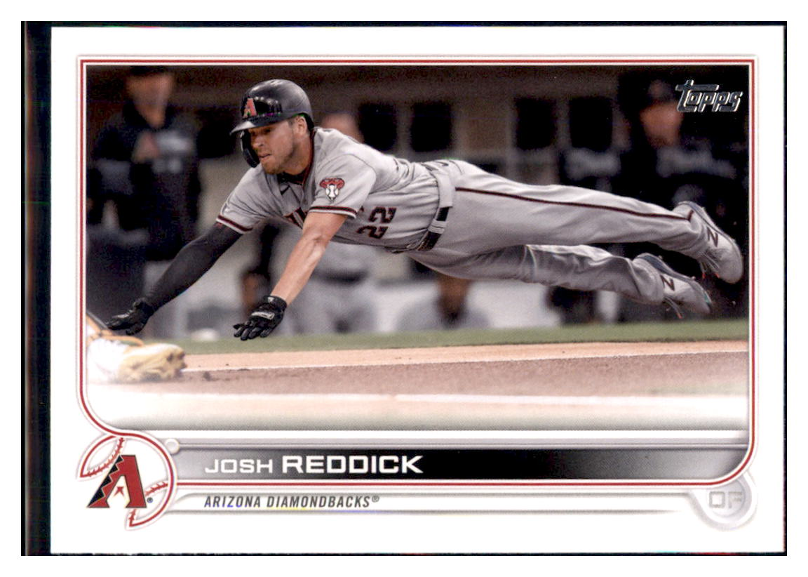 2022 Topps Josh Reddick    Arizona Diamondbacks #318 Baseball
  card   BMB1C simple Xclusive Collectibles   