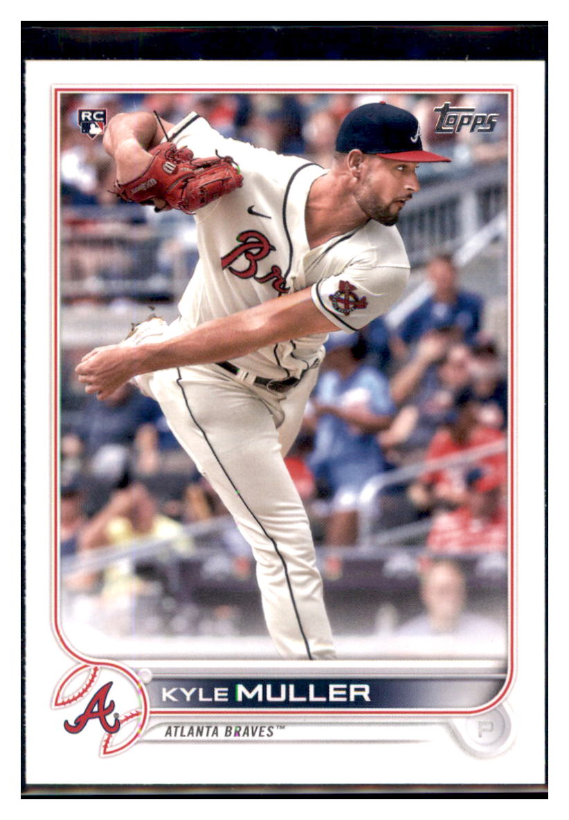 2022 Topps Kyle Muller    Atlanta Braves #30 Baseball card   BMB1C simple Xclusive Collectibles   