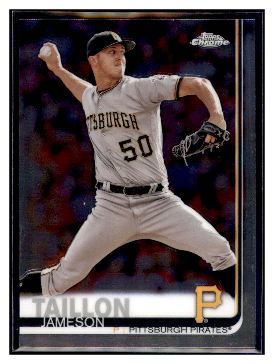2019 Topps Chrome Jameson Taillon    Pittsburgh Pirates #194 Baseball
  card   CBT1A simple Xclusive Collectibles   