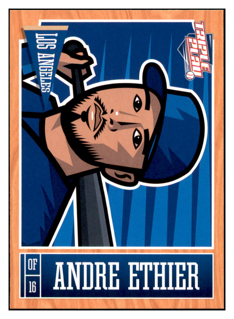 2013 Panini Triple Play Andre Ethier    Los Angeles Dodgers #41 Baseball
  card   CBT1A simple Xclusive Collectibles   