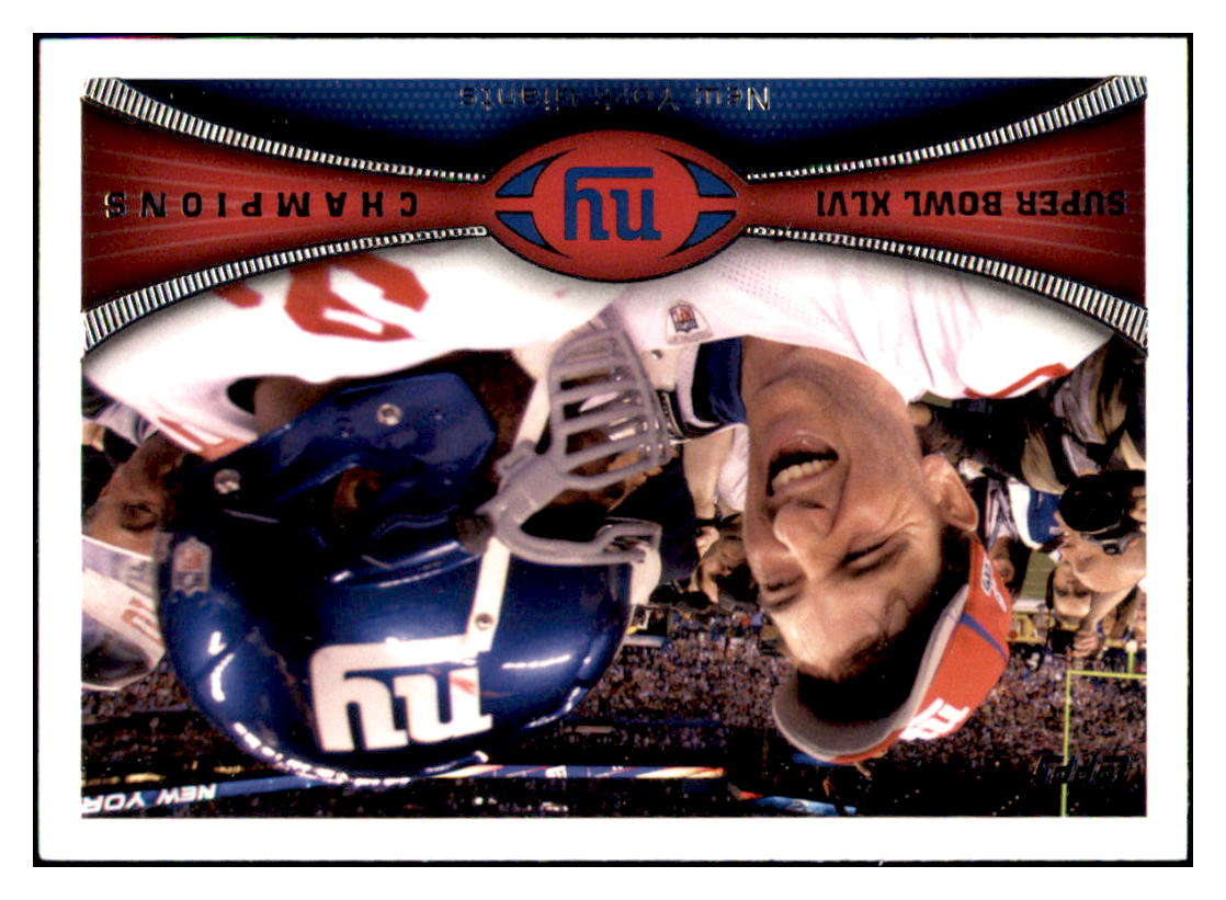 2012 Topps NY Giants Champs: Eli
  Manning    New York Giants #422
  Football card   CBT1A simple Xclusive Collectibles   