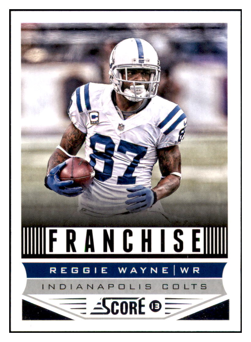 2013 Score Reggie Wayne    Indianapolis Colts #280 Football
  card   CBT1A simple Xclusive Collectibles   