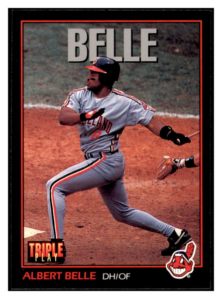 Albert Belle Baseball Trading Cards