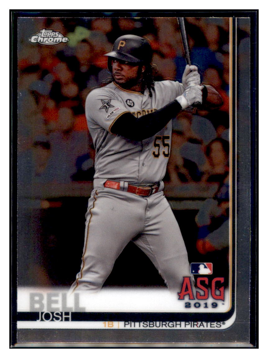2019 Topps Chrome Update Edition Josh
  Bell    Pittsburgh Pirates #87 Baseball
  card   CBT1A simple Xclusive Collectibles   
