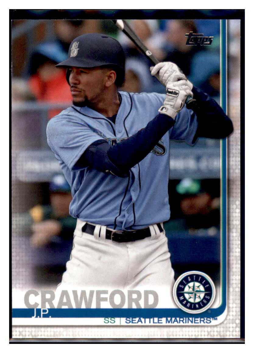 2019 Topps Update J.P. Crawford    Seattle Mariners #US177 Baseball
  card   CBT1A simple Xclusive Collectibles   