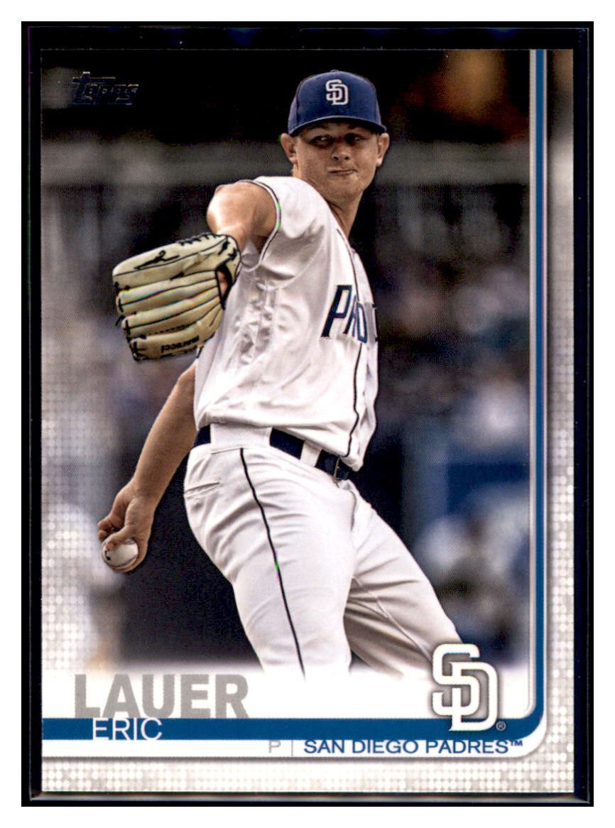2019 Topps San Diego Padres Eric
  Lauer    San Diego Padres #SP-12
  Baseball card   CBT1A simple Xclusive Collectibles   