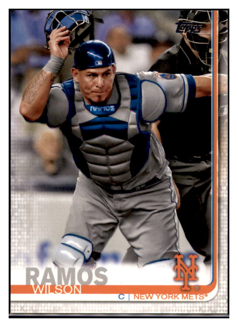 2019 Topps Wilson Ramos    New York Mets #591a Baseball card   CBT1A simple Xclusive Collectibles   