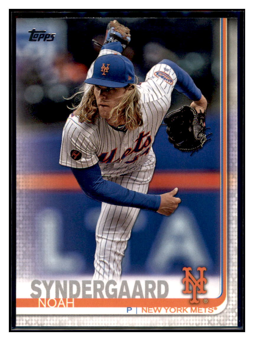 2019 Topps Noah Syndergaard    New York Mets #359a Baseball card   CBT1A simple Xclusive Collectibles   