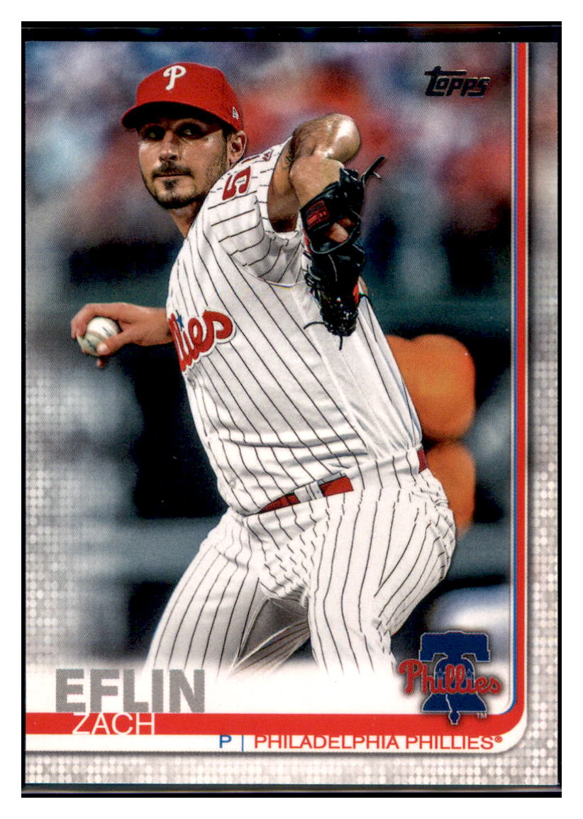2019 Topps Philadelphia Phillies Zach
  Eflin    Philadelphia Phillies #PP-15
  Baseball card   CBT1A simple Xclusive Collectibles   