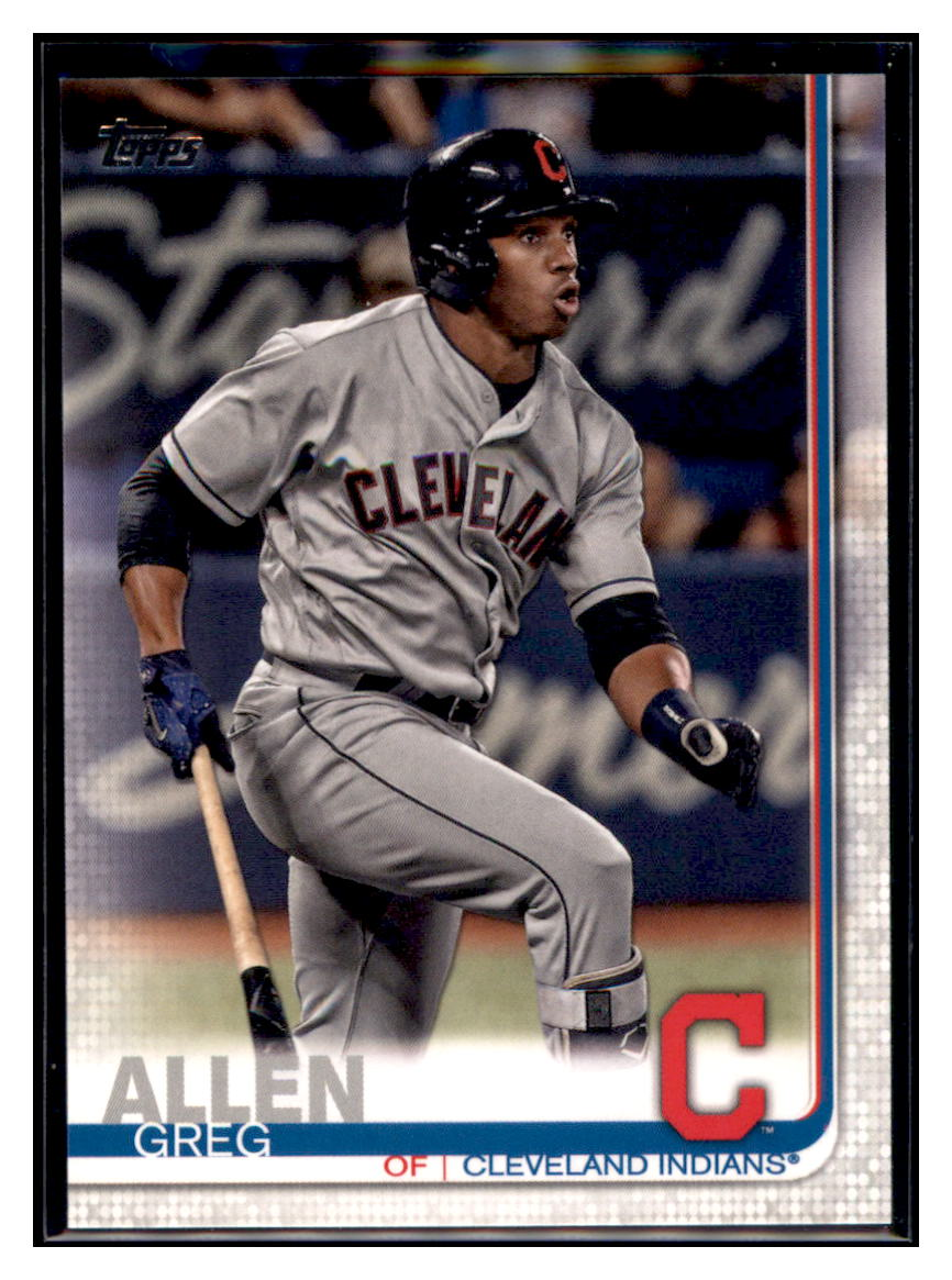 2019 Topps Greg Allen    Cleveland Indians #514 Baseball card   CBT1A simple Xclusive Collectibles   