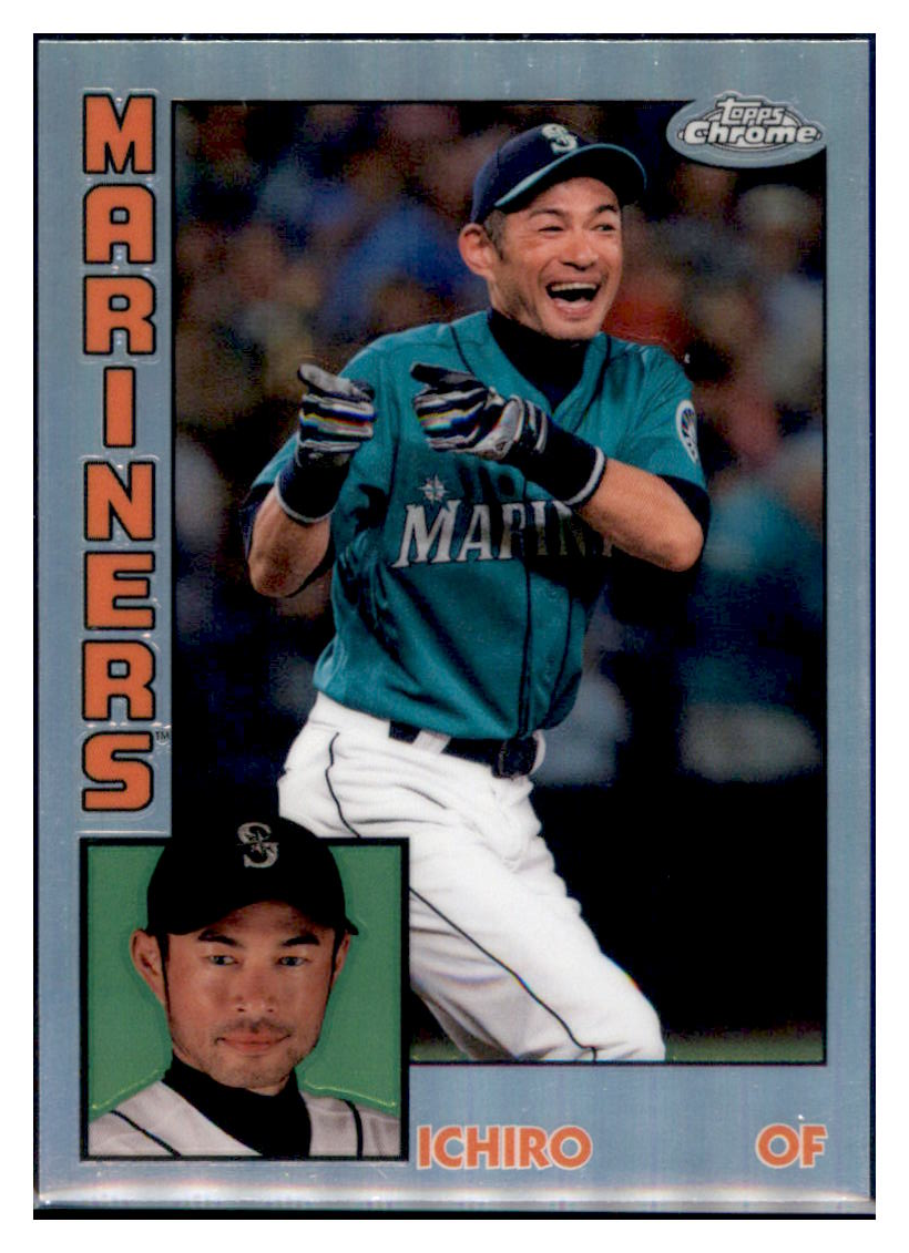2019 Topps Chrome Ichiro
  1984 Topps Baseball  Baseball card
  CBT1B simple Xclusive Collectibles   