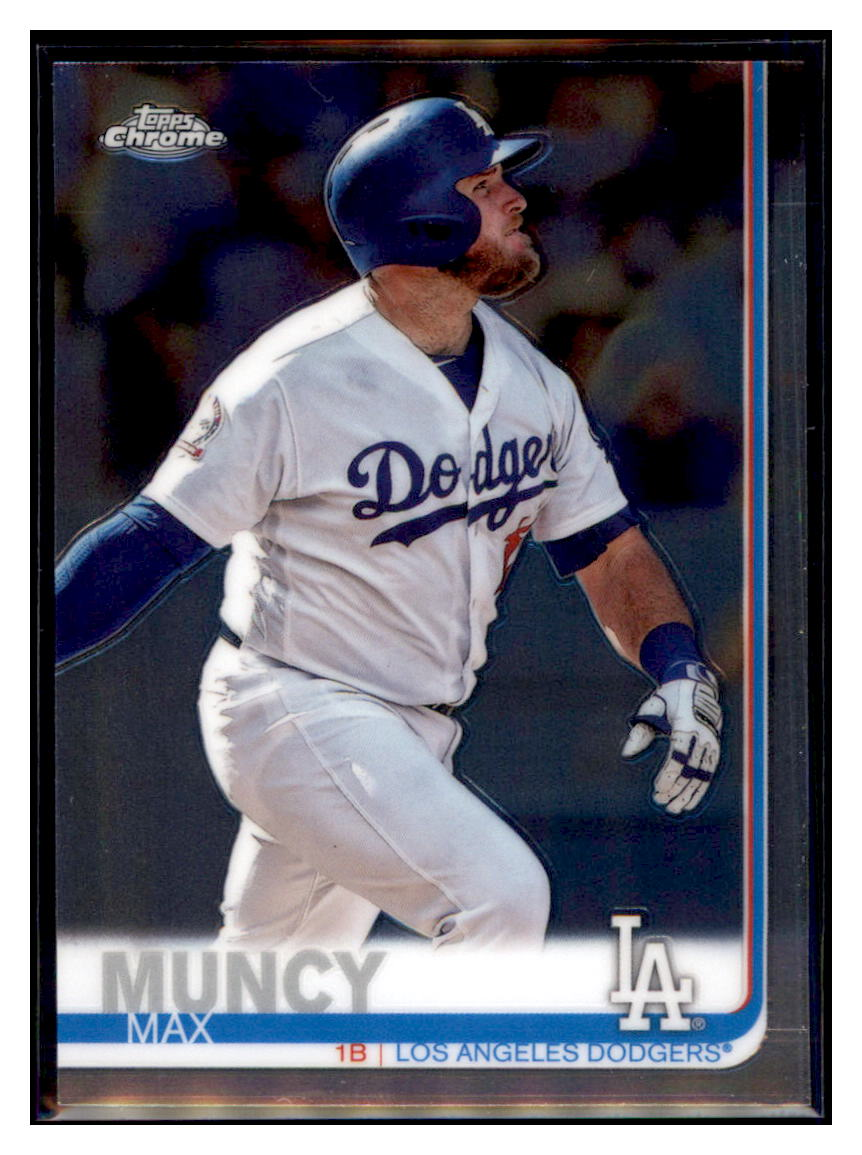 2019 Topps Chrome Max
  Muncy   Baseball card CBT1B simple Xclusive Collectibles   