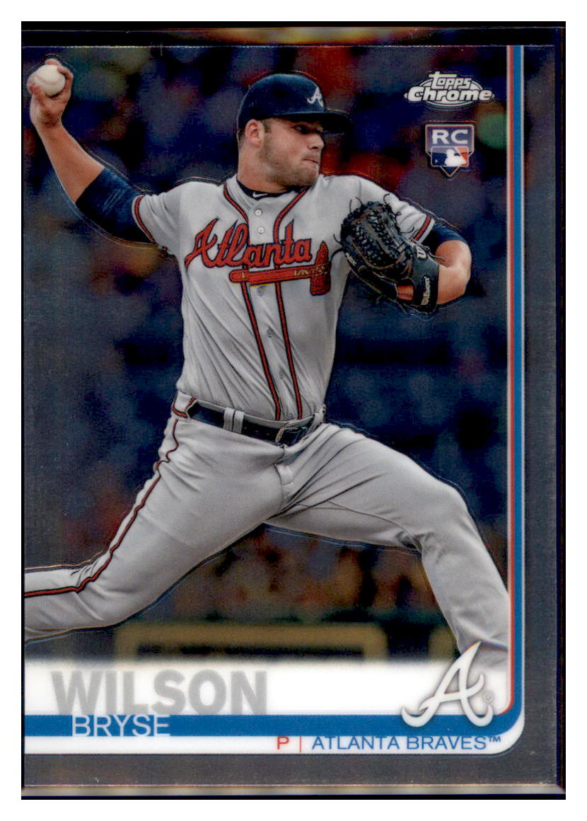 2019 Topps Chrome Bryse
Wilson Baseball card
  CBT1B simple Xclusive Collectibles   