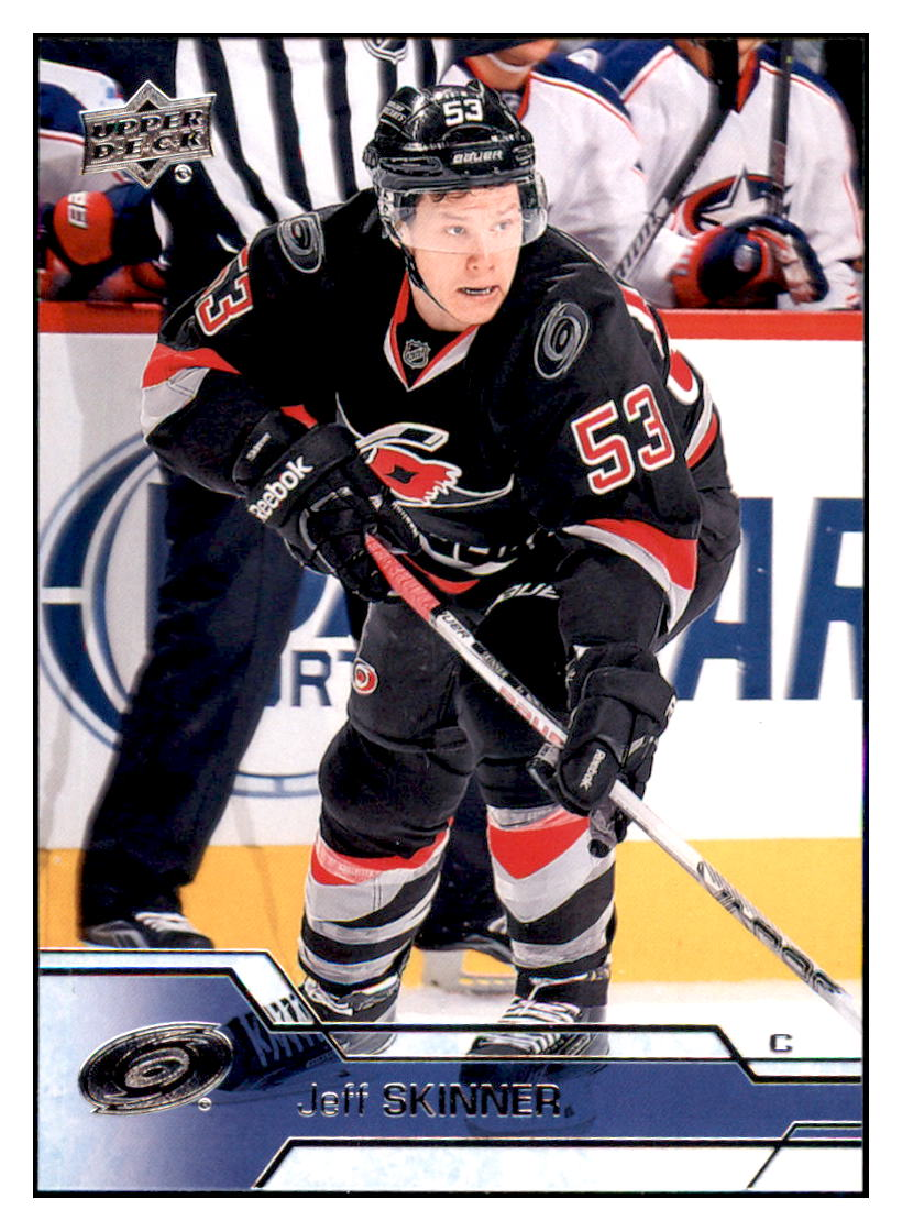 2016 Upper Deck Jeff
  Skinner   Hockey card CBT1B simple Xclusive Collectibles   