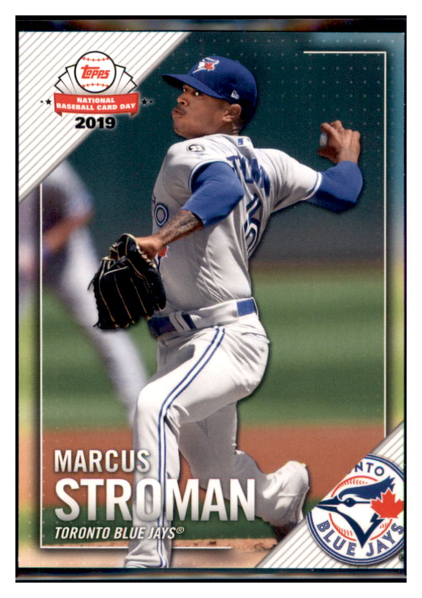 2019 Topps National Baseball
  Card Day Marcus Stroman   Baseball card
  CBT1B simple Xclusive Collectibles   