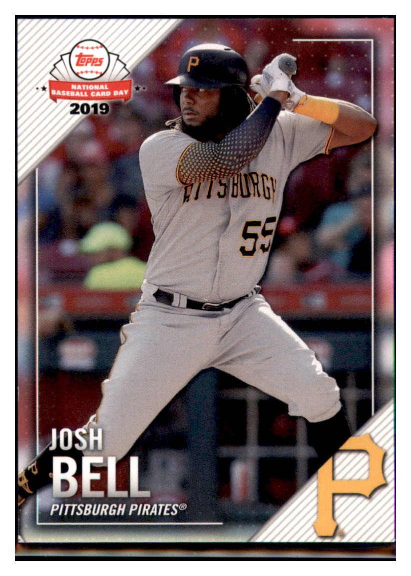 2019 Topps National Baseball
  Card Day Josh Bell   Baseball card
  CBT1B simple Xclusive Collectibles   