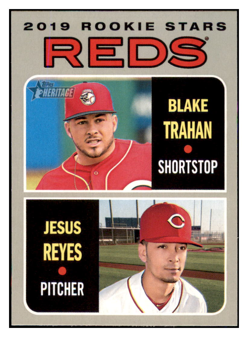 2019 Topps Heritage Blake
  Trahan / Jesus Reyes RS, CPC, RC  
  Baseball card CBT1B simple Xclusive Collectibles   