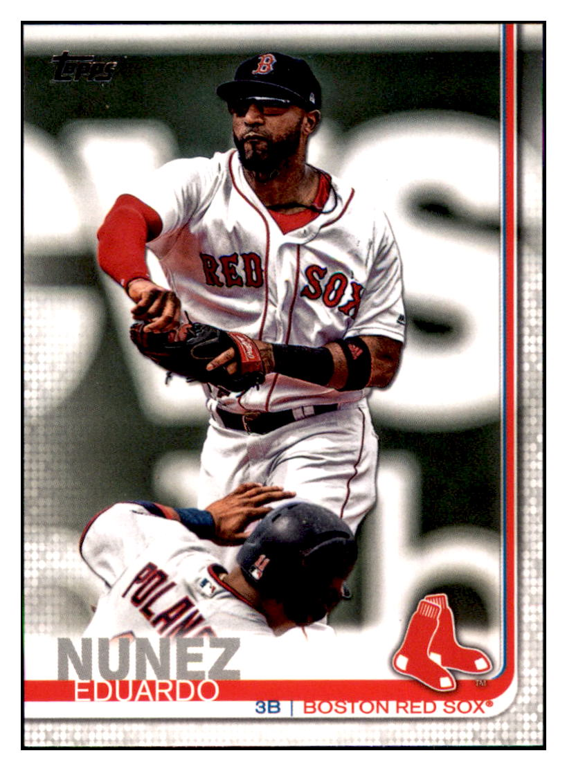 2019 Topps Eduardo
  Nunez   Baseball card CBT1B simple Xclusive Collectibles   