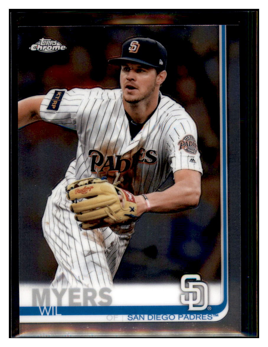 2019 Topps Chrome Wil
  Myers   San Diego Padres Baseball Card
  CBT1C  simple Xclusive Collectibles   