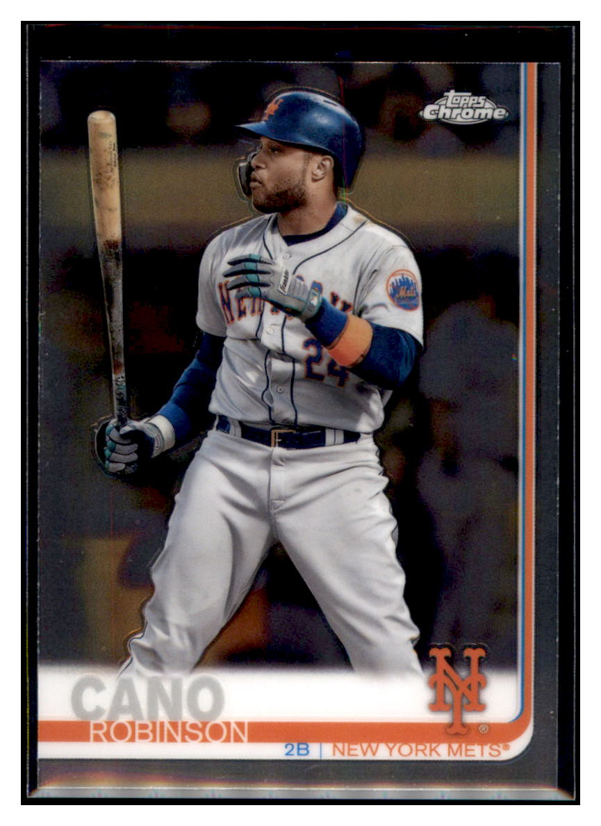 2019 Topps Chrome Robinson
  Cano   New York Mets Baseball Card
  CBT1C  simple Xclusive Collectibles   