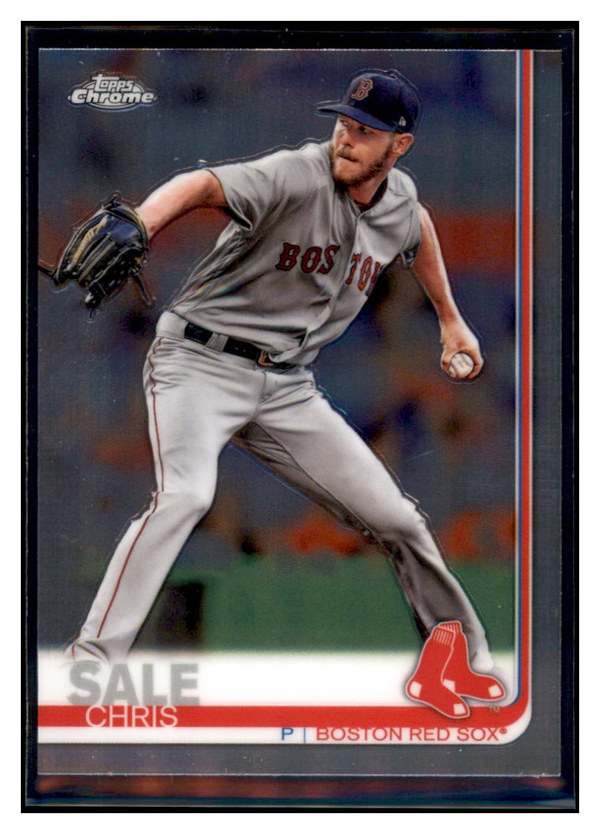 2019 Topps Chrome Chris
  Sale   Boston Red Sox Baseball Card
  CBT1C  simple Xclusive Collectibles   