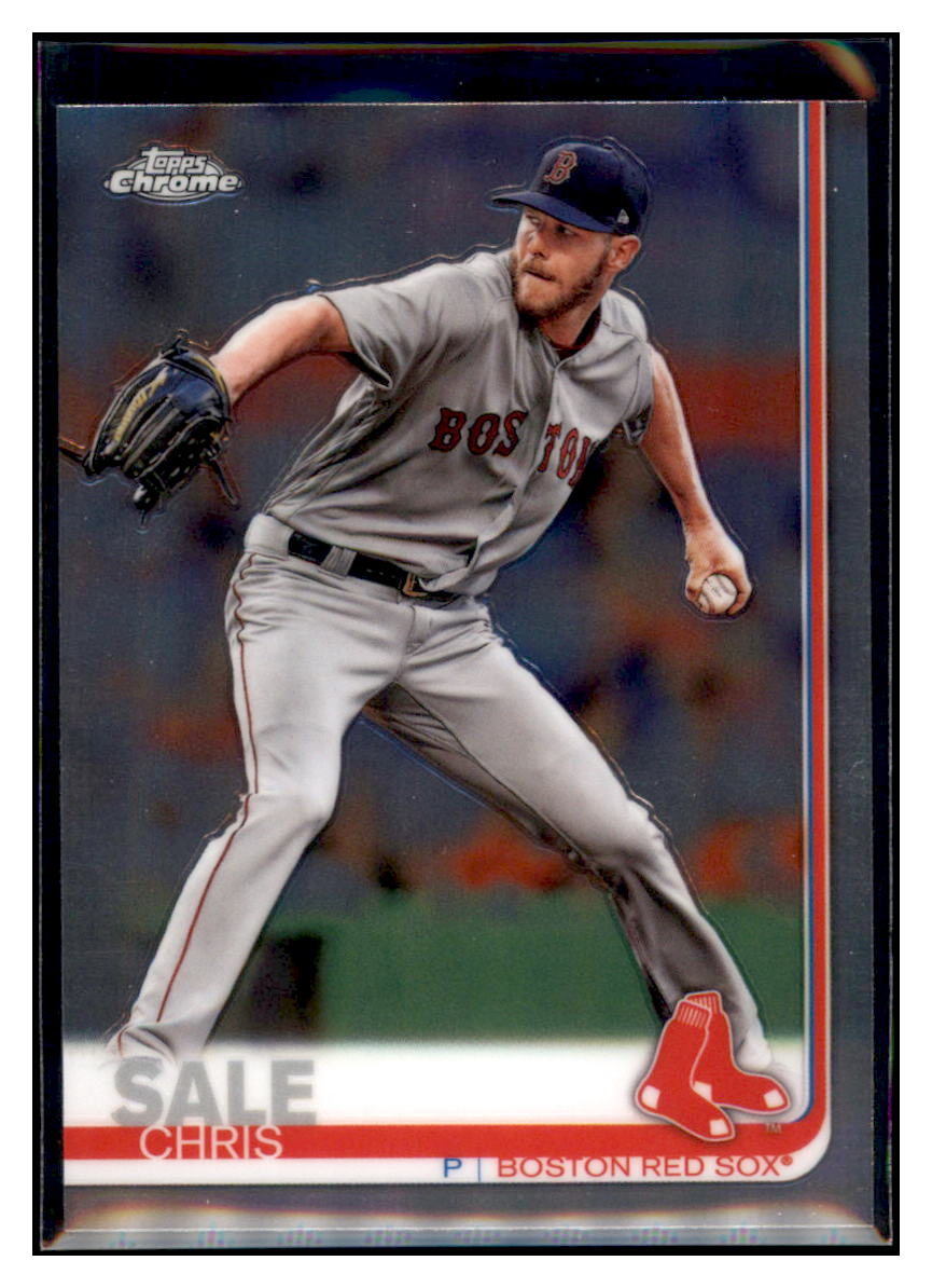 2019 Topps Chrome Chris
  Sale   Boston Red Sox Baseball Card
  CBT1C  simple Xclusive Collectibles   