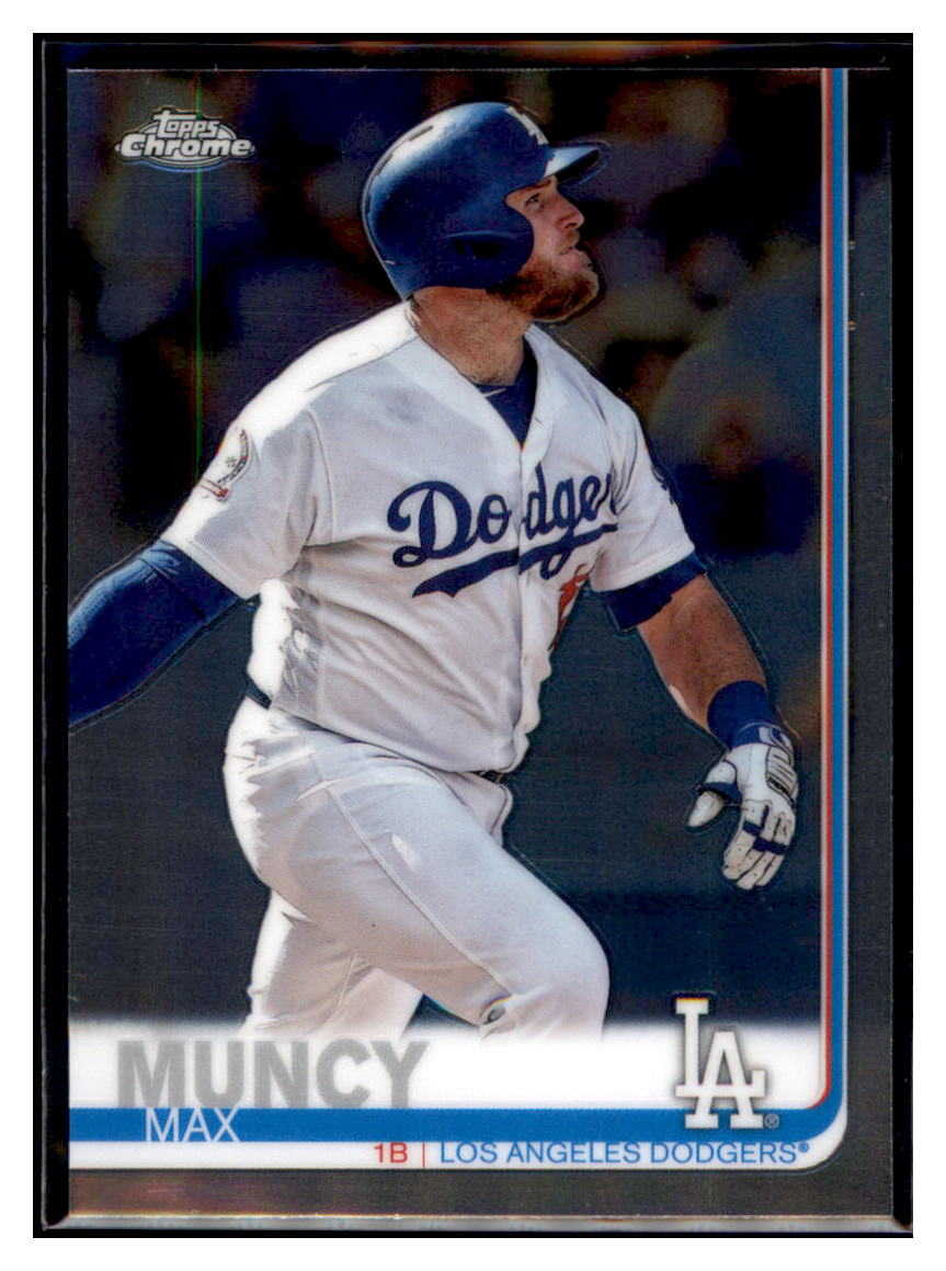 2019 Topps Chrome Max
  Muncy   Los Angeles Dodgers Baseball
  Card CBT1C  simple Xclusive Collectibles   