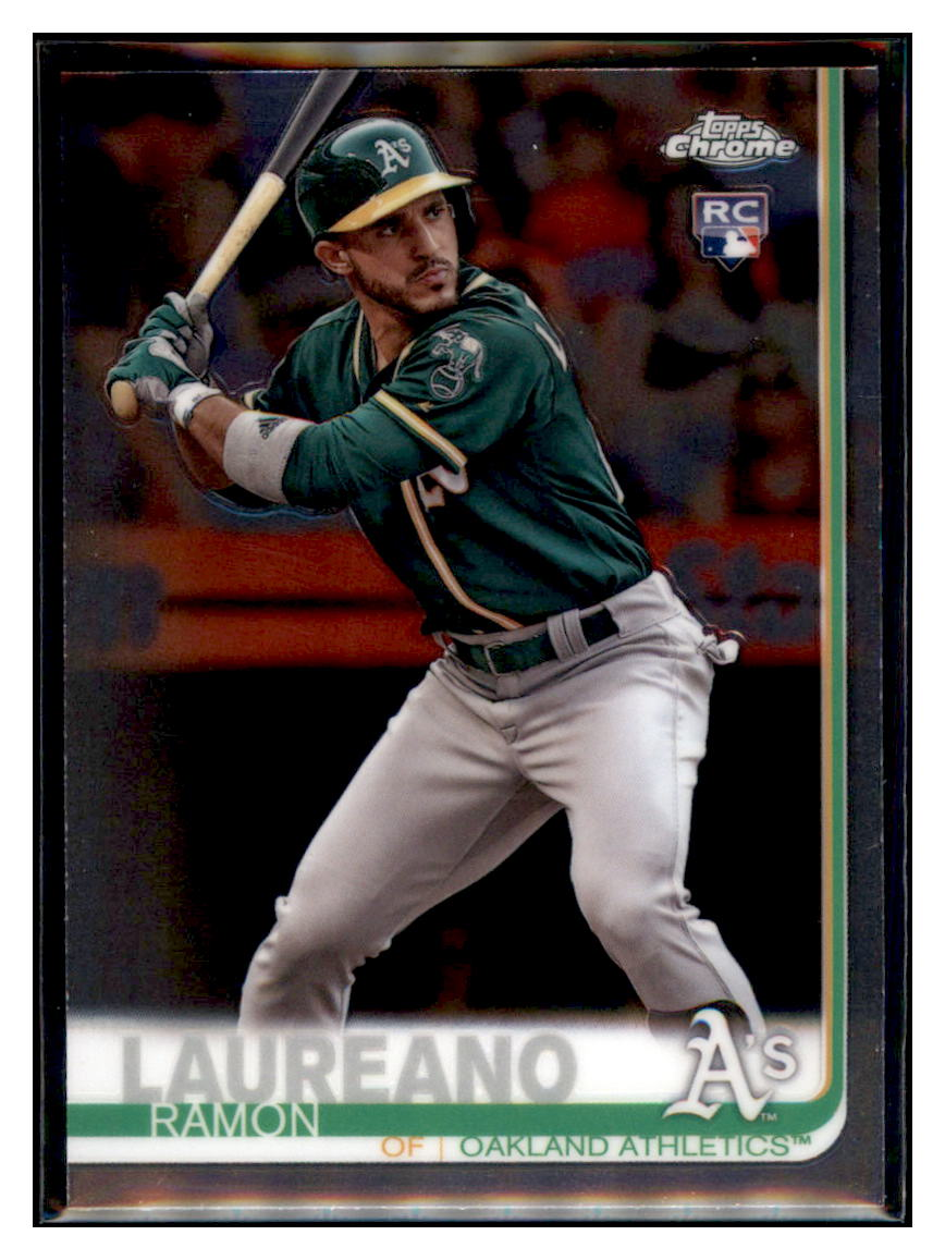 2019 Topps Chrome Ramon
  Laureano   RC Oakland Athletics
  Baseball Card CBT1C  simple Xclusive Collectibles   