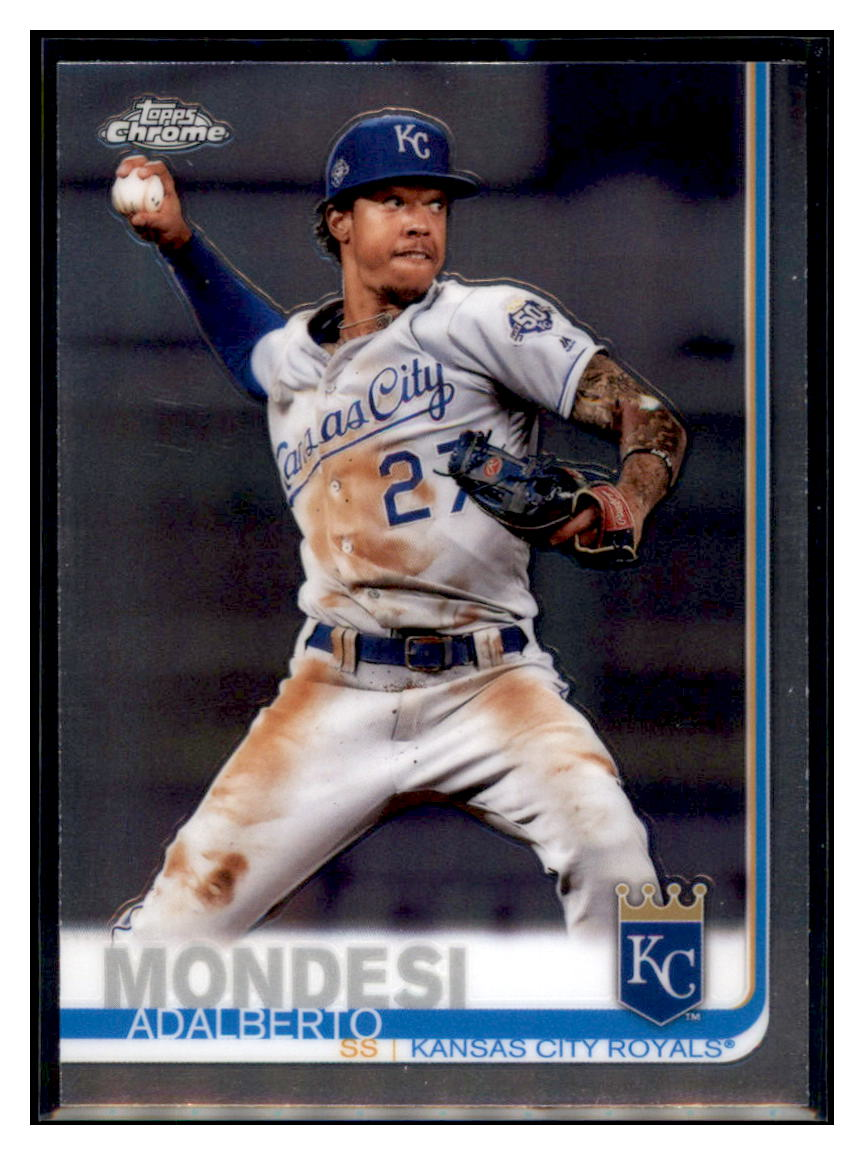 2019 Topps Chrome Adalberto
  Mondesi   Kansas City Royals Baseball
  Card CBT1C _1a simple Xclusive Collectibles   