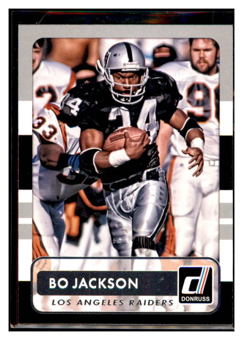 2015 Donruss Bo Jackson   Football Card CBT1D simple Xclusive Collectibles   