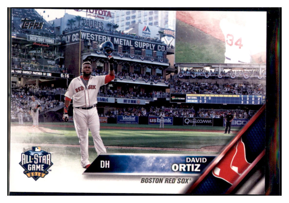 2016 Topps Update David Ortiz
  Gold  SN2016 Baseball Card CBT1D simple Xclusive Collectibles   