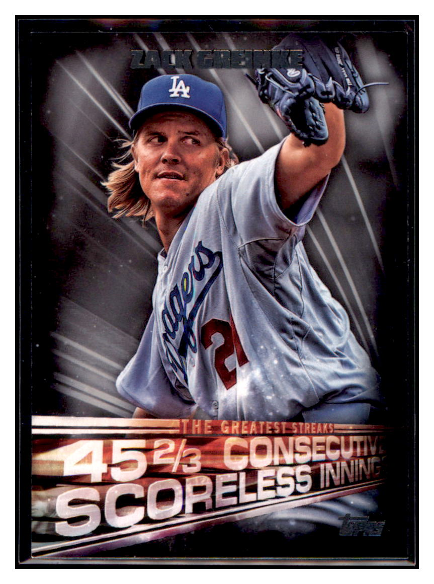 2016 Topps Zack Greinke Los Angeles Dodgers #GS-03 Baseball
  Card   DBT1A simple Xclusive Collectibles   