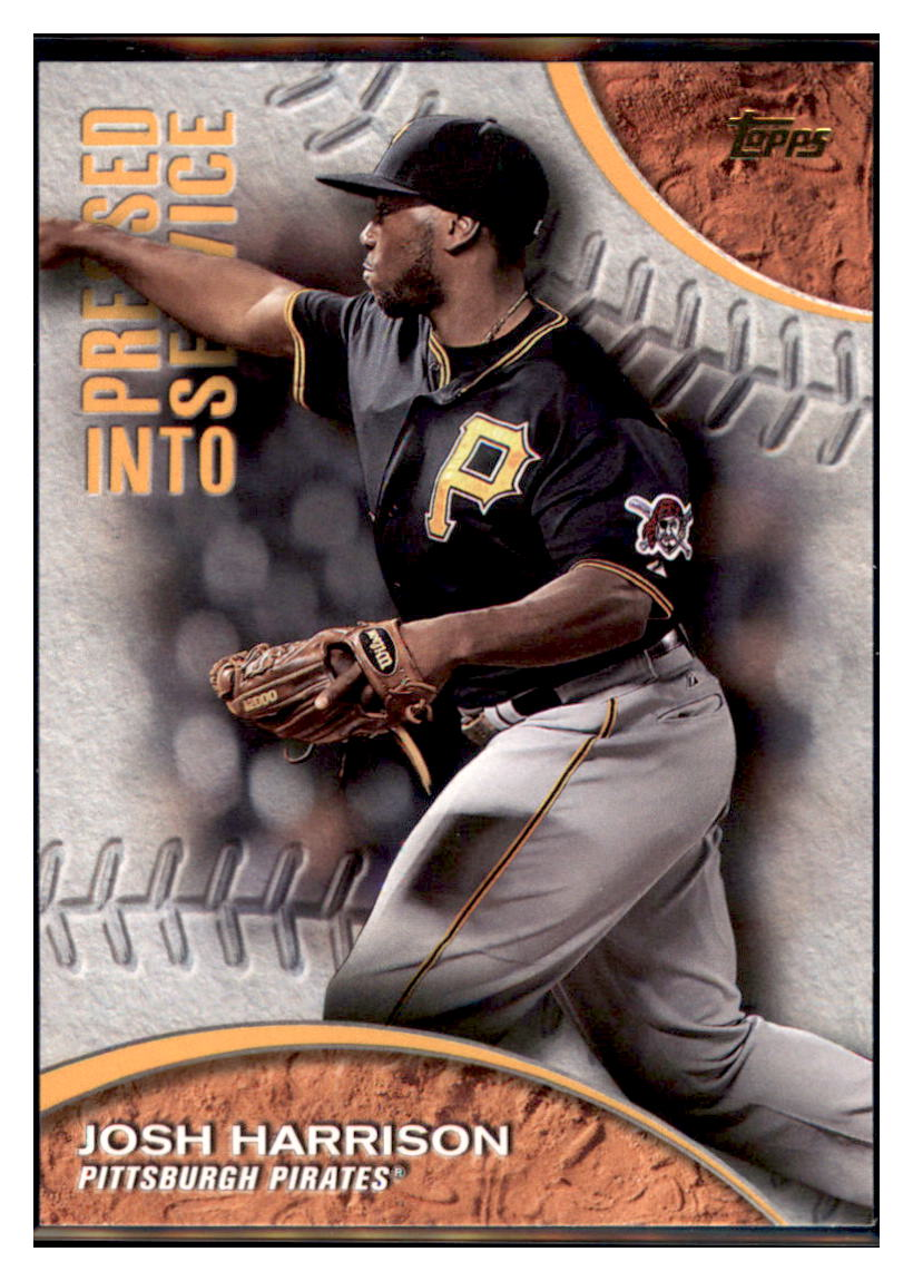 2016 Topps Josh Harrison    Pittsburgh Pirates #PIS-7 Baseball
  Card   DBT1A simple Xclusive Collectibles   