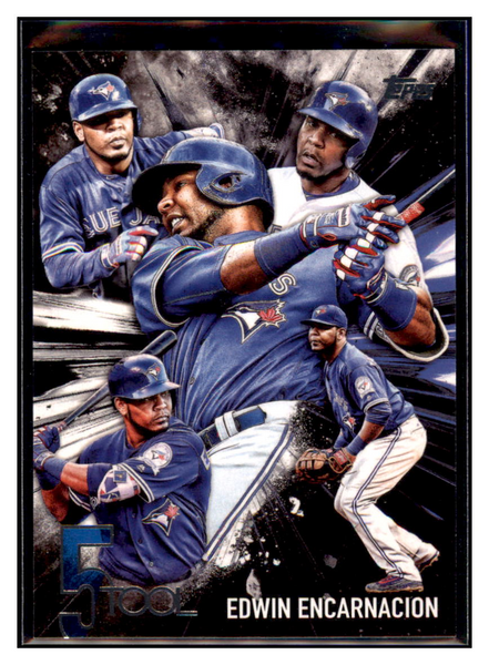 2017 Topps Edwin Encarnacion Toronto Blue Jays #5T-45