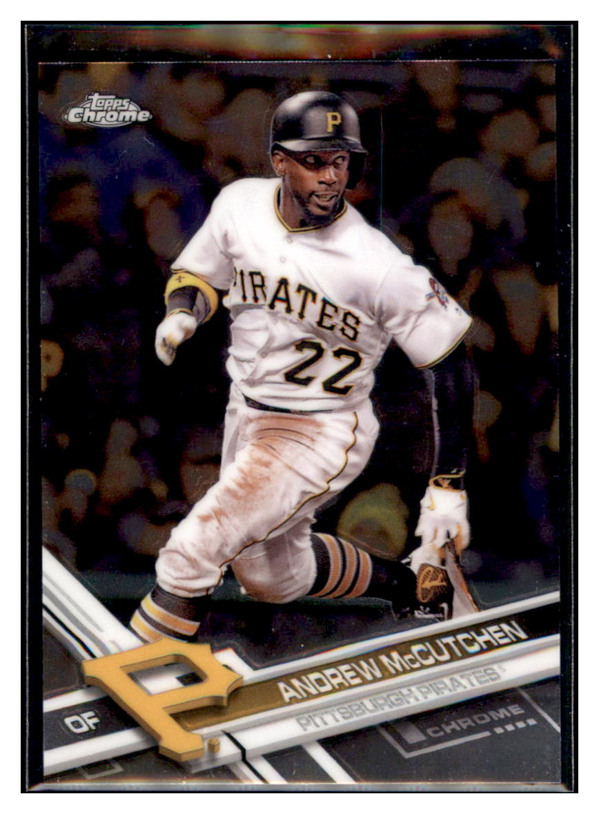 2017 Topps Chrome Andrew McCutchen    Pittsburgh Pirates #57 Baseball Card   DBT1A simple Xclusive Collectibles   