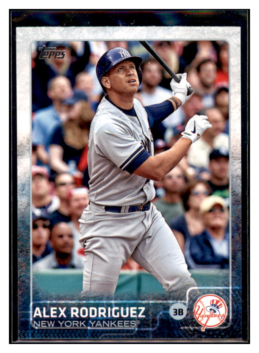 2015 Topps Alex Rodriguez    New York Yankees #493 Baseball Card   DBT1A simple Xclusive Collectibles   